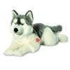 Hermann Teddy Grande Peluche Chien Husky 60 Cm