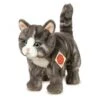 Hermann Teddy Peluche Chat Gris 20 Cm