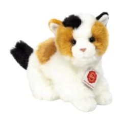 Hermann Teddy Peluche Chat Tricolore Hermann 24 Cm