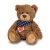 Hermann Teddy Ours Brun Avec Son Foulard 38 Cm -