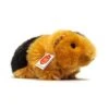 Hermann Teddy 92660 Peluche Cochon D'Inde Noir/Or 20 Cm