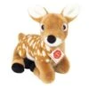 Hermann Teddy 90850 Peluche En Forme De Cerf Couché 25 Cm