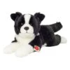 Hermann Teddy 91961 Peluche Border Collie Couché 45 Cm