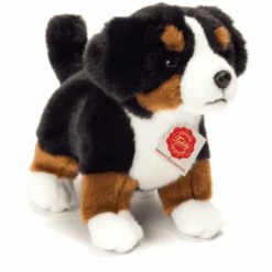 HERMANN® Teddy Peluche Chiot Bouvier Bernois Debout 23 Cm