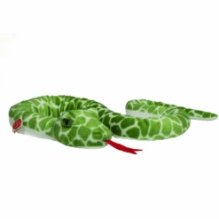 HERMANN® Teddy Peluche Serpent Vert, 175 Cm