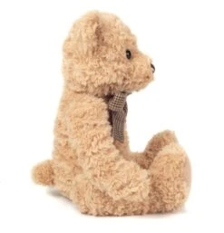 Peluches Rêve Promos Teddy HERMANN -Peluches Rêve Promos Teddy HERMANN ours en peluche beige avec effet sonore 32 cm 1