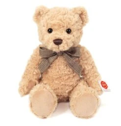 Ours En Peluche Beige Avec Effet Sonore - 32 Cm