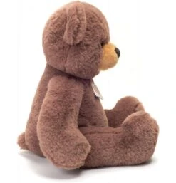 Ours En Peluche Chocolat - 40 Cm -Peluches Rêve Promos Teddy HERMANN ours en peluche chocolat 40 cm 3