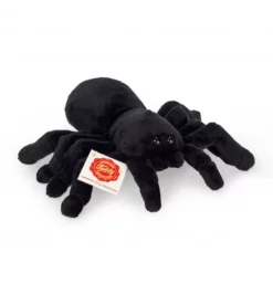 Peluche Araignée Noire - 16 Cm