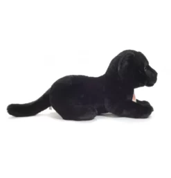 Peluche Bébé Panthère Allongé - 30 Cm -Peluches Rêve Promos Teddy HERMANN peluche bebe panthere allonge 30 cm 2