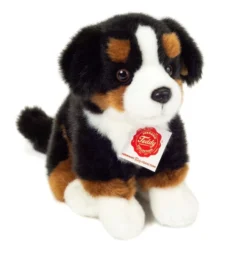 Peluche Bouvier Bernois Assis - 21 Cm