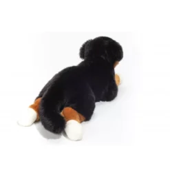 Peluche Bouvier Bernois Couché - 40 Cm -Peluches Rêve Promos Teddy HERMANN peluche bouvier bernois couche 40 cm 3