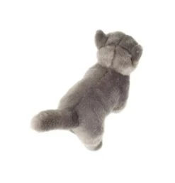 Peluche Chat Chartreux Debout - 20 Cm -Peluches Rêve Promos Teddy HERMANN peluche chat chartreux debout 20 cm 3