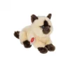 Peluche Chat Siamois - 20 Cm