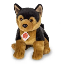 Peluche Chiot Berger Allemand Assis - 30 Cm -Peluches Rêve Promos Teddy HERMANN peluche chiot berger allemand assis 30 cm 2