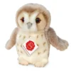 Peluche Chouette Beige - 20 Cm