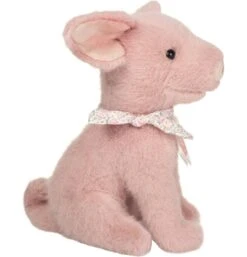 Peluches Rêve Promos Teddy HERMANN -Peluches Rêve Promos Teddy HERMANN peluche cochon audrey 23 cm 1