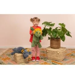 Peluche Dragon Lottie - 48 Cm -Peluches Rêve Promos Teddy HERMANN peluche dragon lottie 48 cm 2