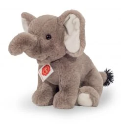 Peluche éléphant Assis - 25 Cm