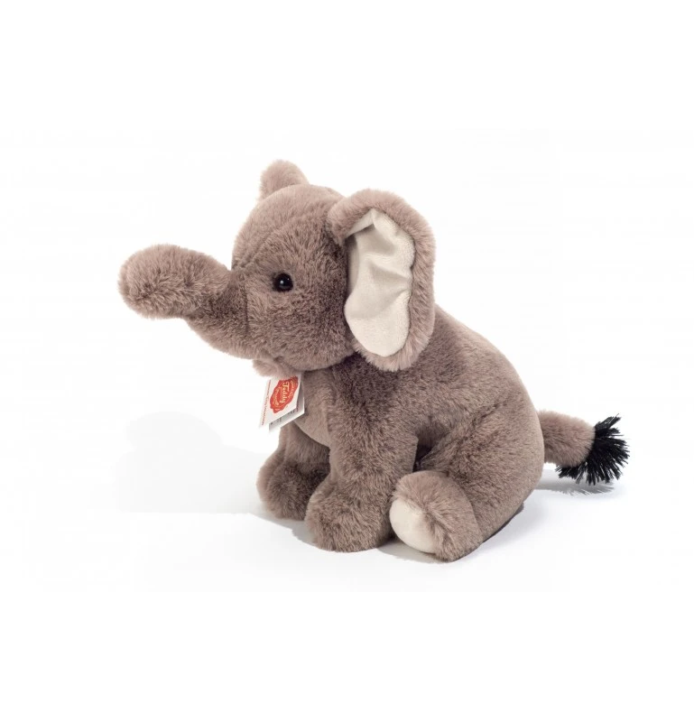 Peluche éléphant Assis - 25 Cm 5 Peluche éléphant Assis - 25 Cm – Image 5