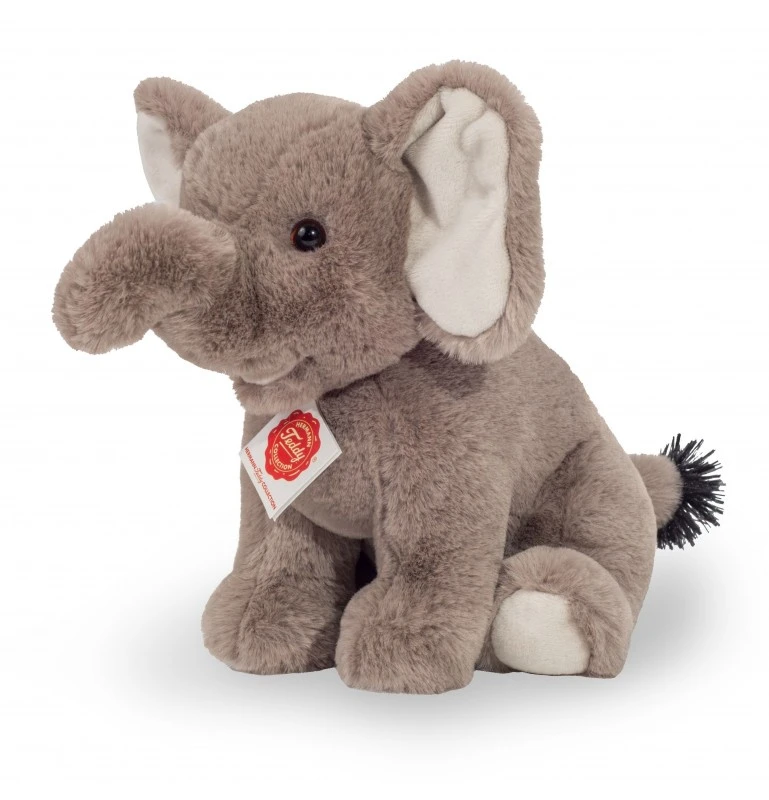Peluche éléphant Assis - 25 Cm 1 Peluche éléphant Assis - 25 Cm