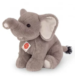 Peluche éléphant Assis - 35 Cm