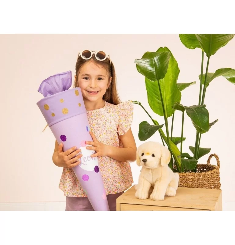 Peluche Golden Retriever - 25 Cm 2 Peluche Golden Retriever - 25 Cm – Image 2