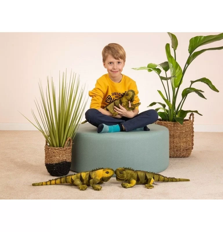 Peluche Iguane - 49 Cm 2 Peluche Iguane - 49 Cm – Image 2
