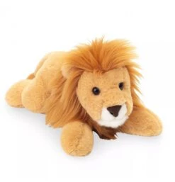 Peluche Lion Couché - 33 Cm