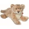 Peluche Lionne Allongée - 32 Cm