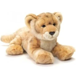 Peluche Lionne Allongée - 32 Cm -Peluches Rêve Promos Teddy HERMANN peluche lionne allongee 32 cm 2