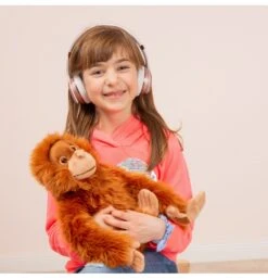 Peluche Orang-outan Assis - 40 Cm