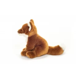 Peluche Renard Roux Assis - 20 Cm -Peluches Rêve Promos Teddy HERMANN peluche renard roux assis 20 cm 2