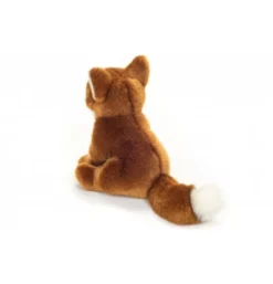 Peluche Renard Roux Assis - 20 Cm -Peluches Rêve Promos Teddy HERMANN peluche renard roux assis 20 cm 4