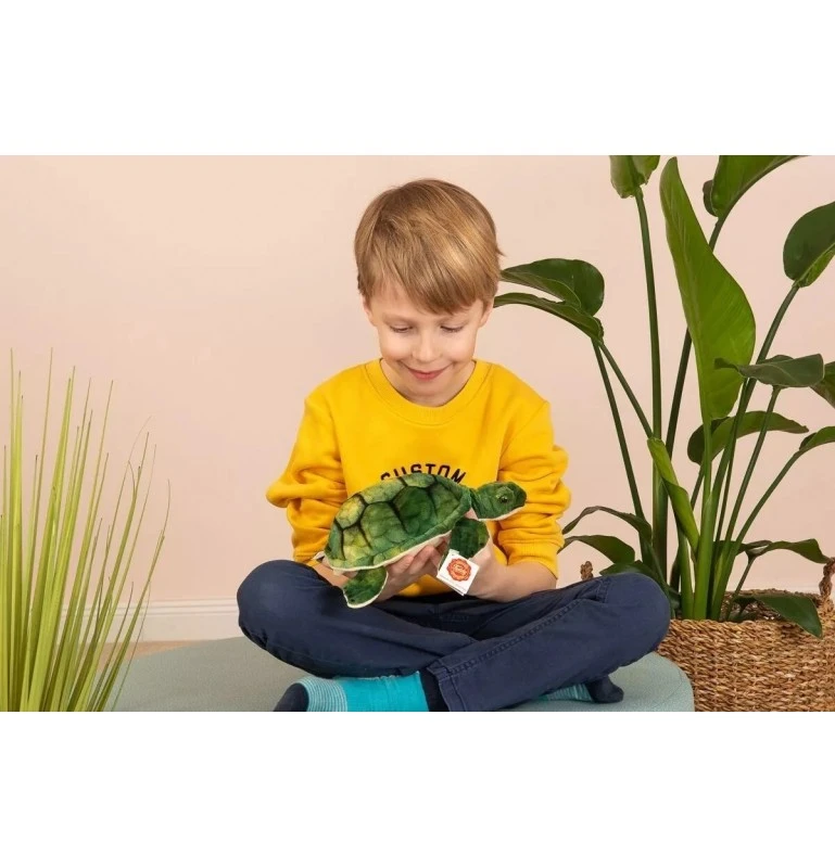 Peluche Tortue De Mer - 23 Cm 2 Peluche Tortue De Mer - 23 Cm – Image 2