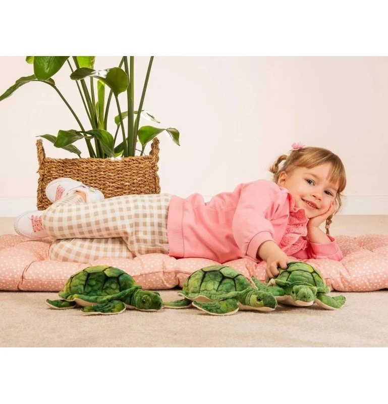 Peluche Tortue De Mer - 23 Cm 3 Peluche Tortue De Mer - 23 Cm – Image 3