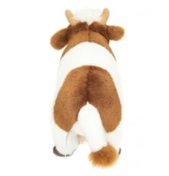 Peluche Vache Debout - 23 Cm -Peluches Rêve Promos Teddy HERMANN peluche vache debout 23 cm 2