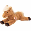 Teddy HERMANN ® Cheval Couché Brun Clair, 48 Cm