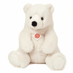 Teddy HERMANN ® Ours Polaire Assis, 35 Cm