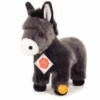 Teddy HERMANN® Peluche âne Debout, 25 Cm