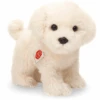 Teddy HERMANN® Peluche Chien Bichon Maltais 23 Cm