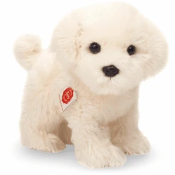 Teddy HERMANN® Peluche Chien Bichon Maltais 23 Cm