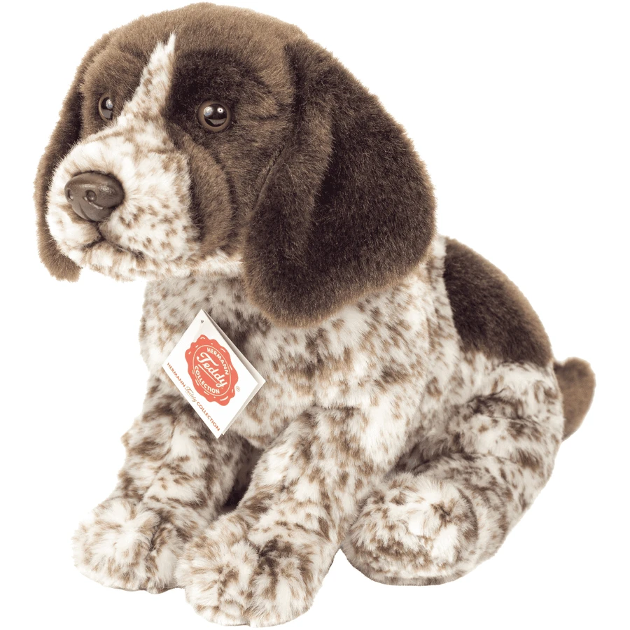 Teddy HERMANN® Peluche Chiot Braque Allemand Poil Dur, 30 Cm 1 Teddy HERMANN® Peluche Chiot Braque Allemand Poil Dur, 30 Cm