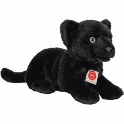 Teddy HERMANN® Peluche Panthère Bébé Couchée 30 Cm