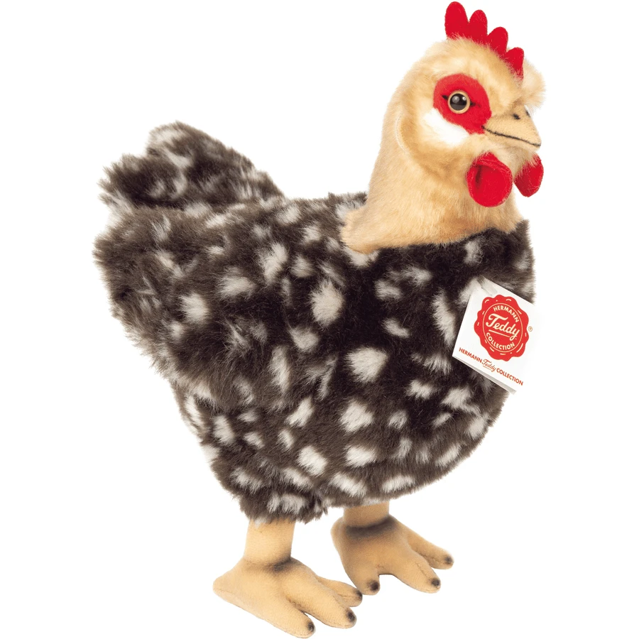 Teddy HERMANN ® Poule Debout, 24 Cm 1 Teddy HERMANN ® Poule Debout, 24 Cm
