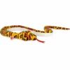 Teddy HERMANN ® Serpent Orange - Jaune à Motifs 175 Cm