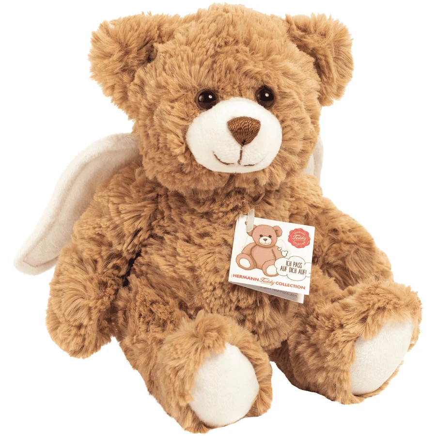 Teddy HERMANN ® Teddy Ange Gardien Brun Clair, 20 Cm 1 Teddy HERMANN ® Teddy Ange Gardien Brun Clair, 20 Cm